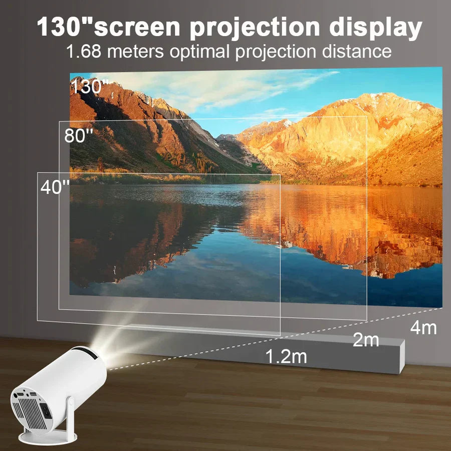 agcubic Projector Hy300 4K Android 11