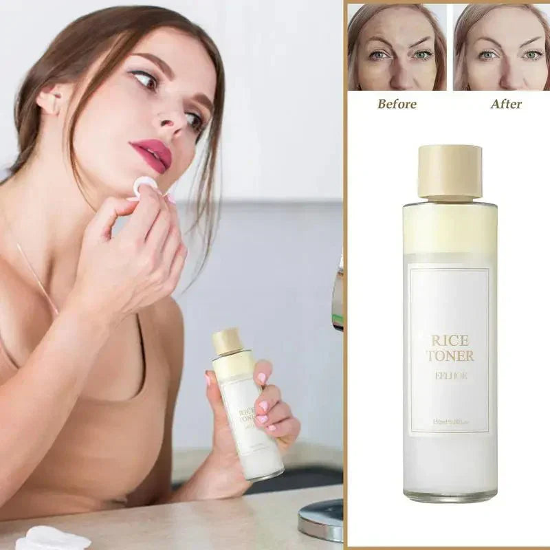 Facial rice water Rice toner Anti Wrinkle, Whitening serum,77.78%