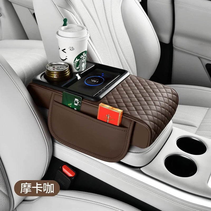 Car Armrest Pad Wireless With Fast Charging