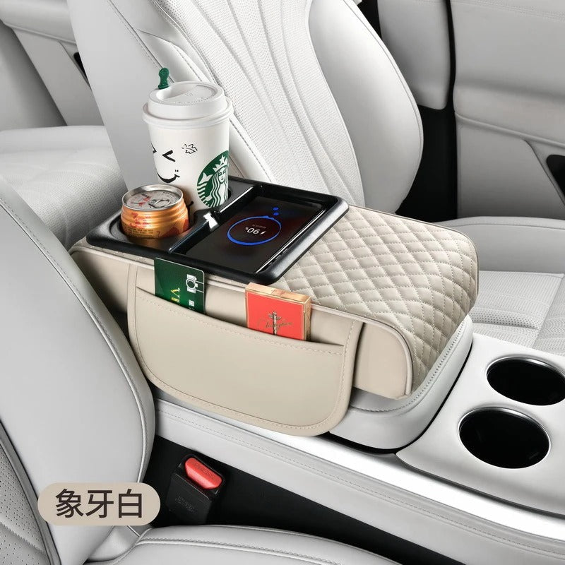 Car Armrest Pad Wireless With Fast Charging