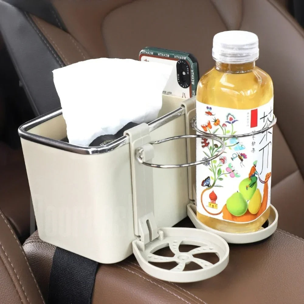 Multi-Functional Car Cup Holder Storage