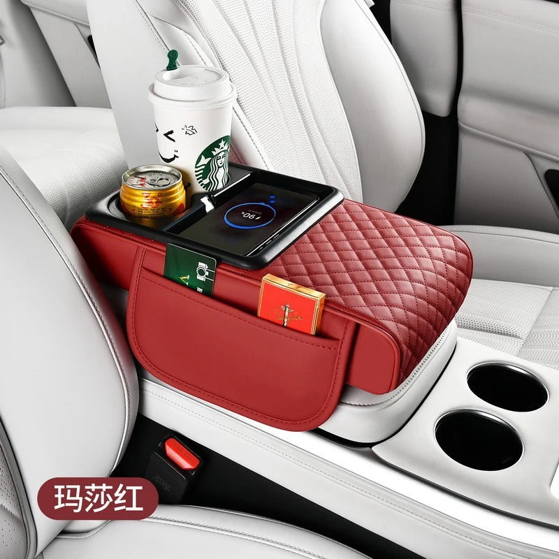 Car Armrest Pad Wireless With Fast Charging